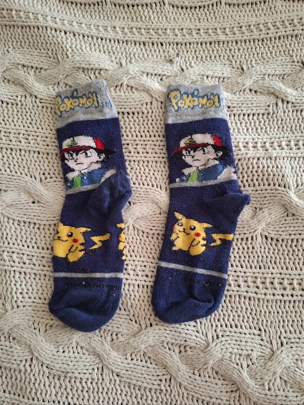 Boys Y2K Pokemon Socks